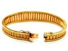 Bracelet Manchette souple en or jaune - Castafiore