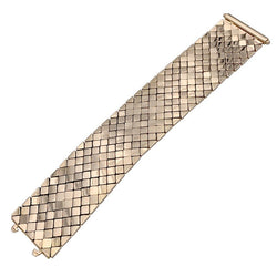 Bracelet manchette vintage or rose. - Castafiore