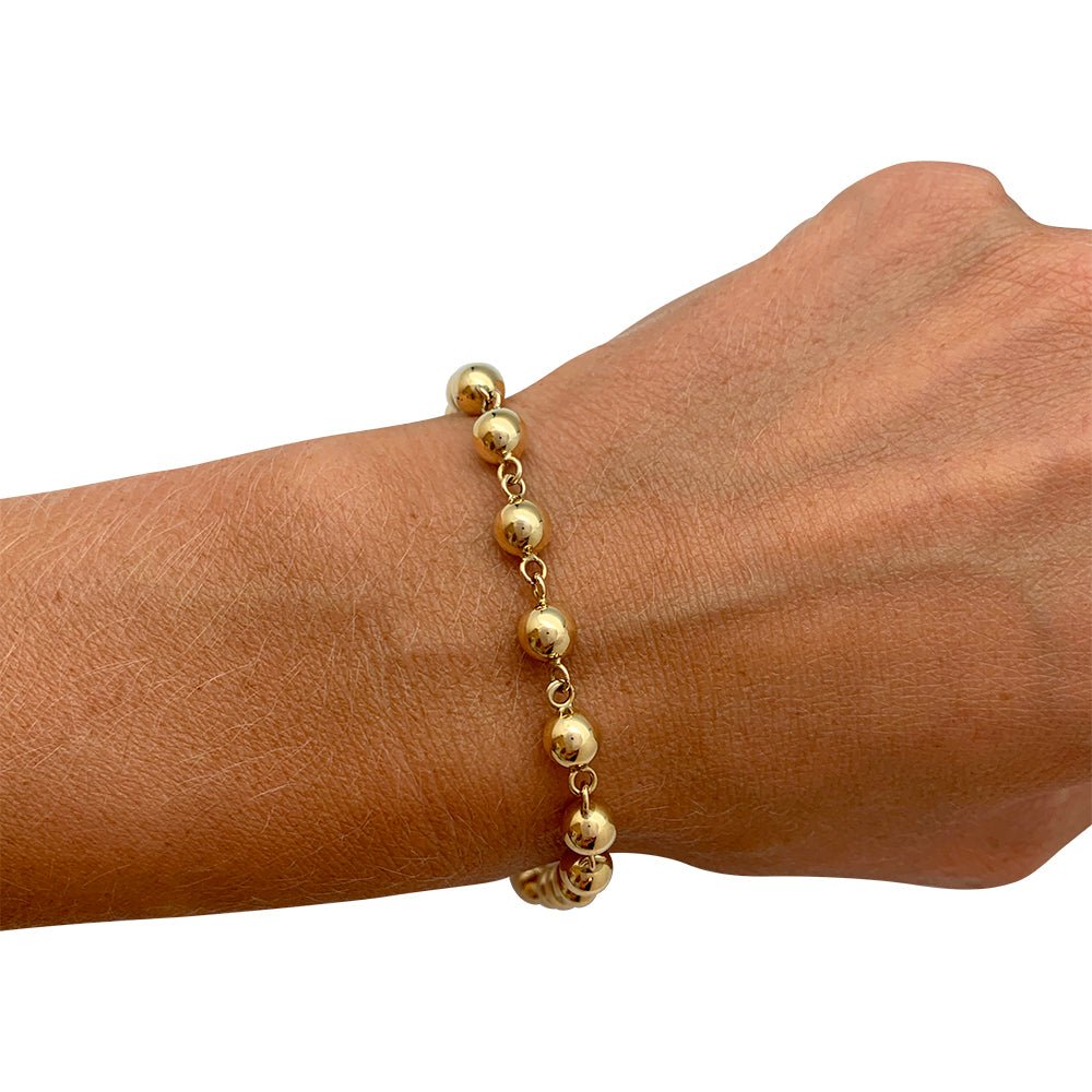 Bracelet marseillais en or jaune - Castafiore