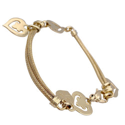 Bracelet O.J. PERRIN "Légende" en or jaune - Castafiore