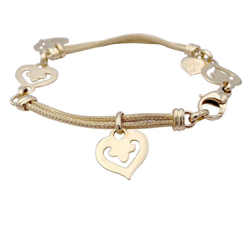 Bracelet O.J. PERRIN "Légende" en or jaune - Castafiore