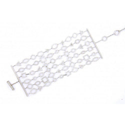 Bracelet or blanc diamants - Castafiore