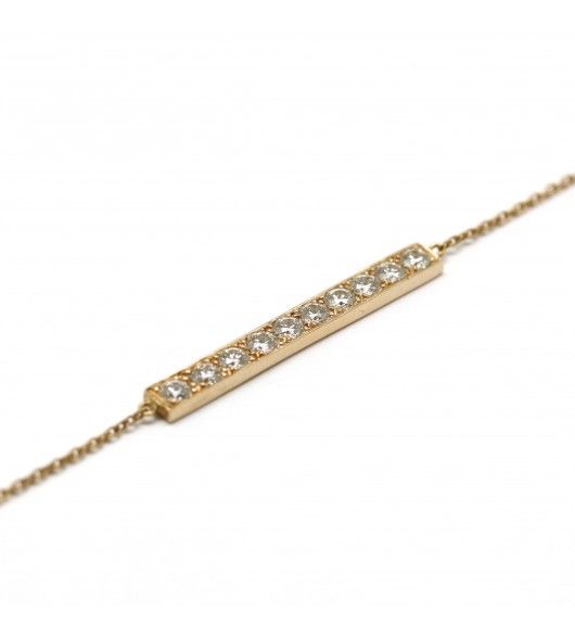 Bracelet - Or et diamants - Castafiore