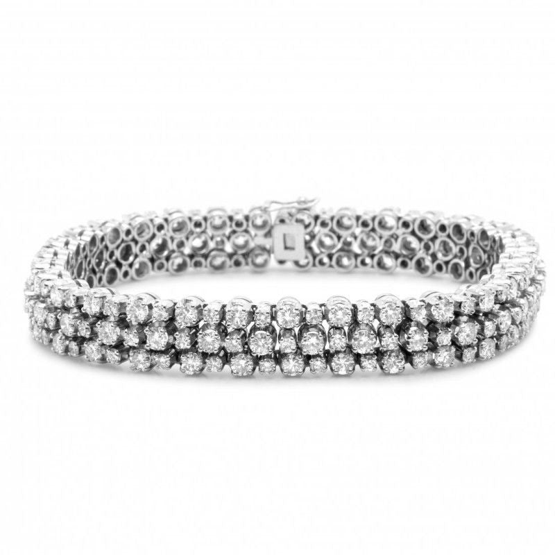 Bracelet or gris diamants - Castafiore