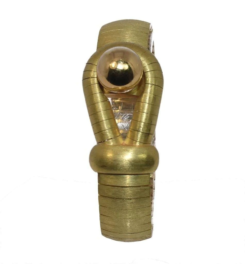 Bracelet or jaune 18k signé de la maison Chaumet modèle Fidelité - Castafiore