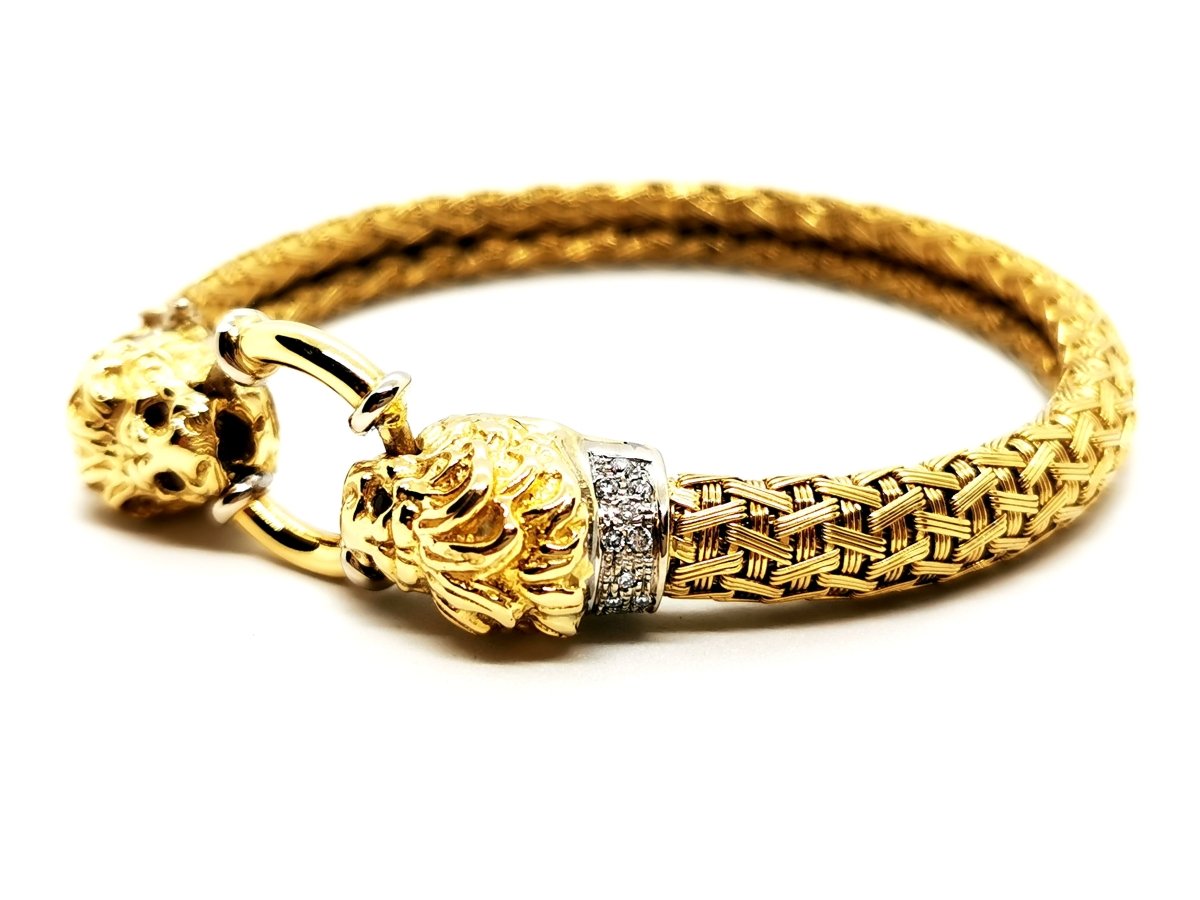 Bracelet Or jaune Diamant - Castafiore