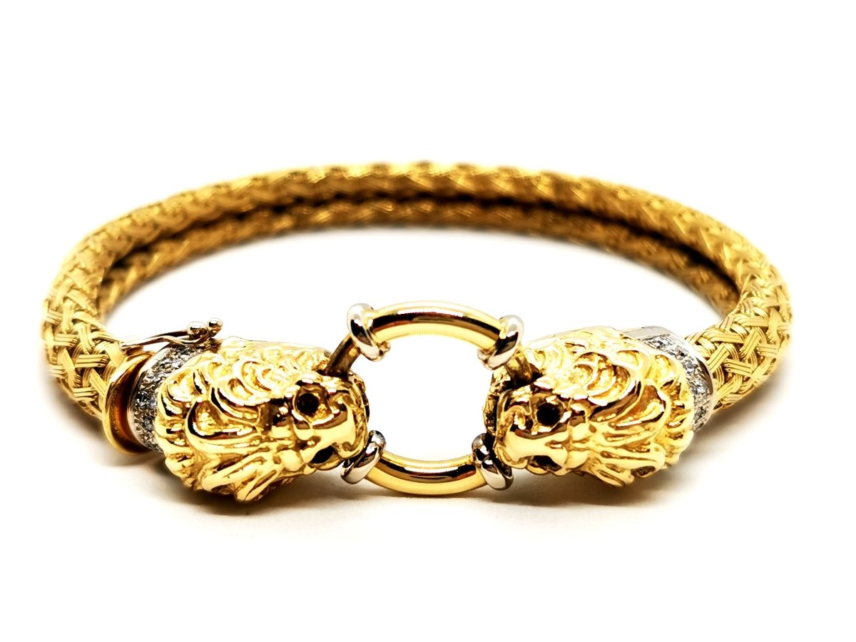 Bracelet Or jaune Diamant - Castafiore