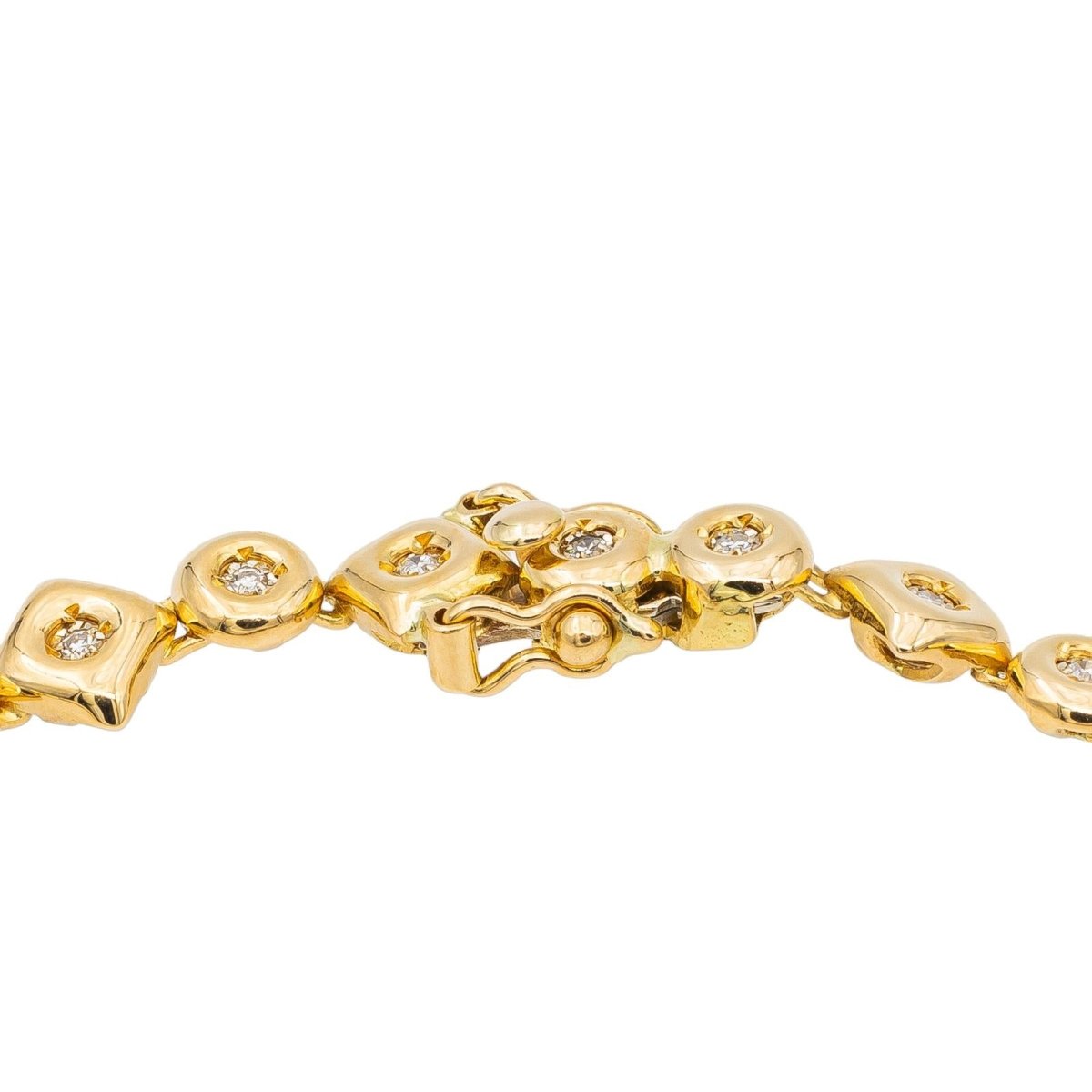 Bracelet Or jaune Diamant - Castafiore