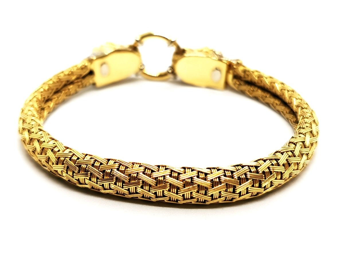 Bracelet Or jaune Diamant - Castafiore
