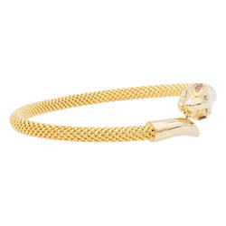 Bracelet Or jaune Rubis - Castafiore