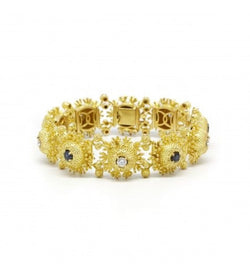 Bracelet - Or. saphirs et diamants - Castafiore
