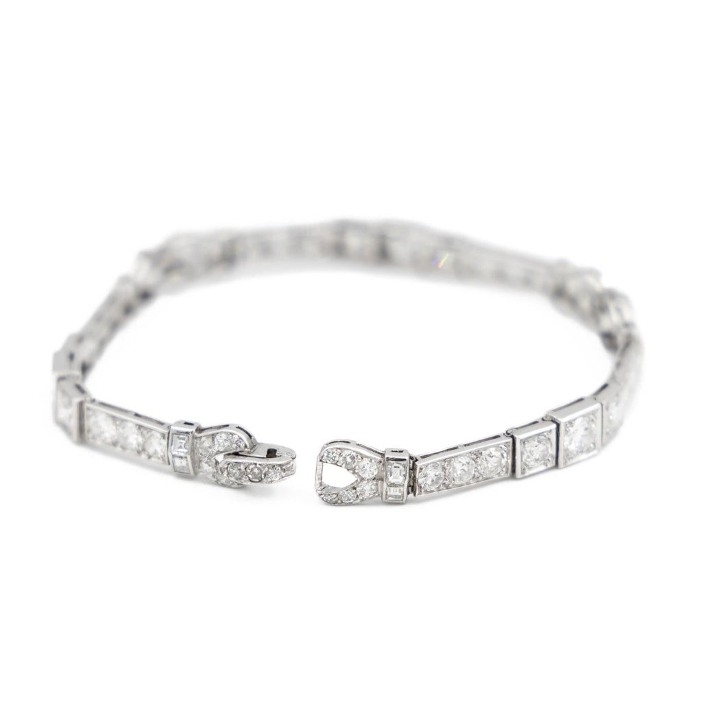 Bracelet Platine Diamant - Castafiore