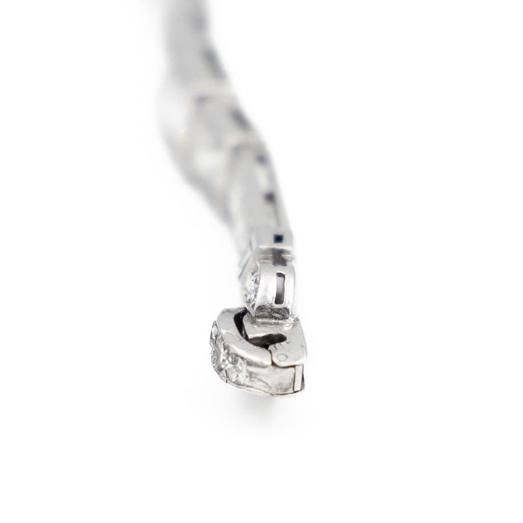 Bracelet Platine Diamant - Castafiore