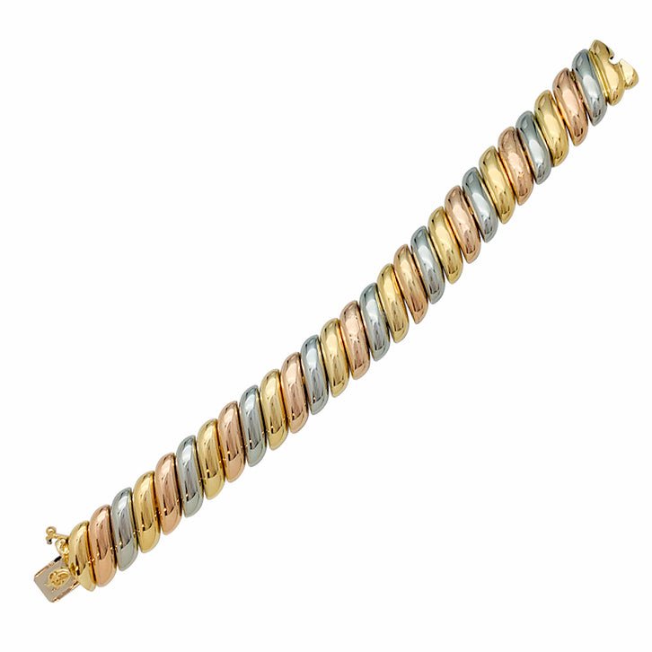 Bracelet POIRAY en trois tons d'or - Castafiore