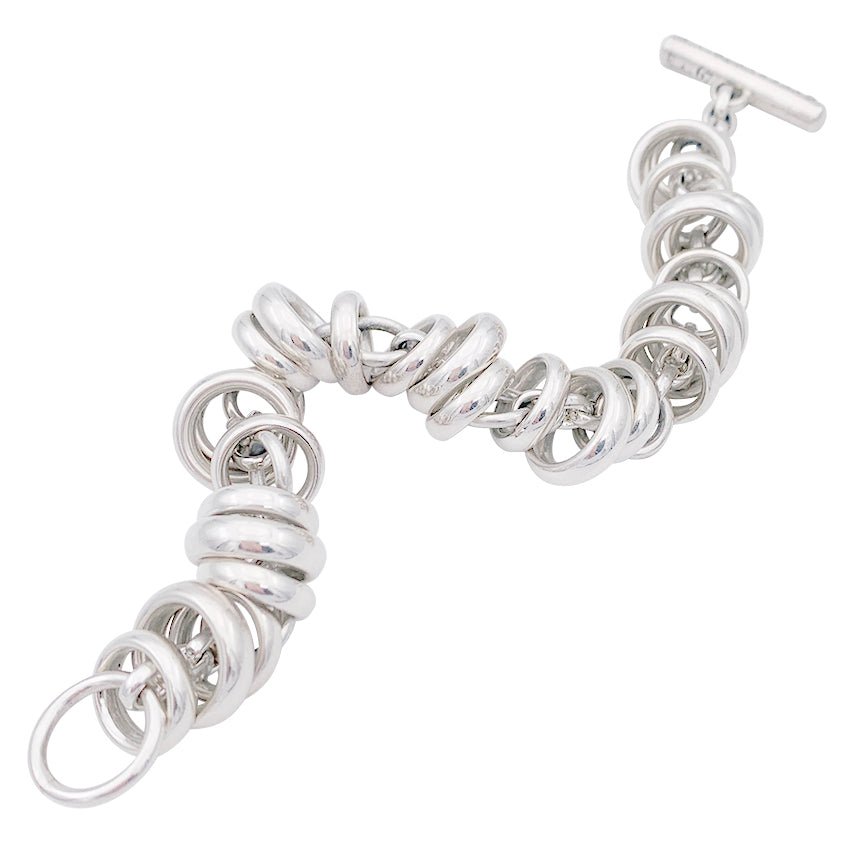 Bracelet Pomellato 67, "Rondelles", argent. - Castafiore