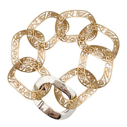 Bracelet POMELLATO Arabesque en or rose - Castafiore