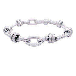 Bracelet POMELLATO orné de maillons en or blanc - Castafiore