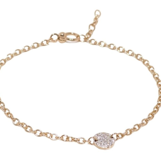 Bracelet POMELLATO Sabbia en or rose et diamants - Castafiore