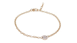 Bracelet POMELLATO Sabbia en or rose et diamants - Castafiore