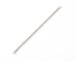 Bracelet riviere en diamant or gris et platine - Castafiore