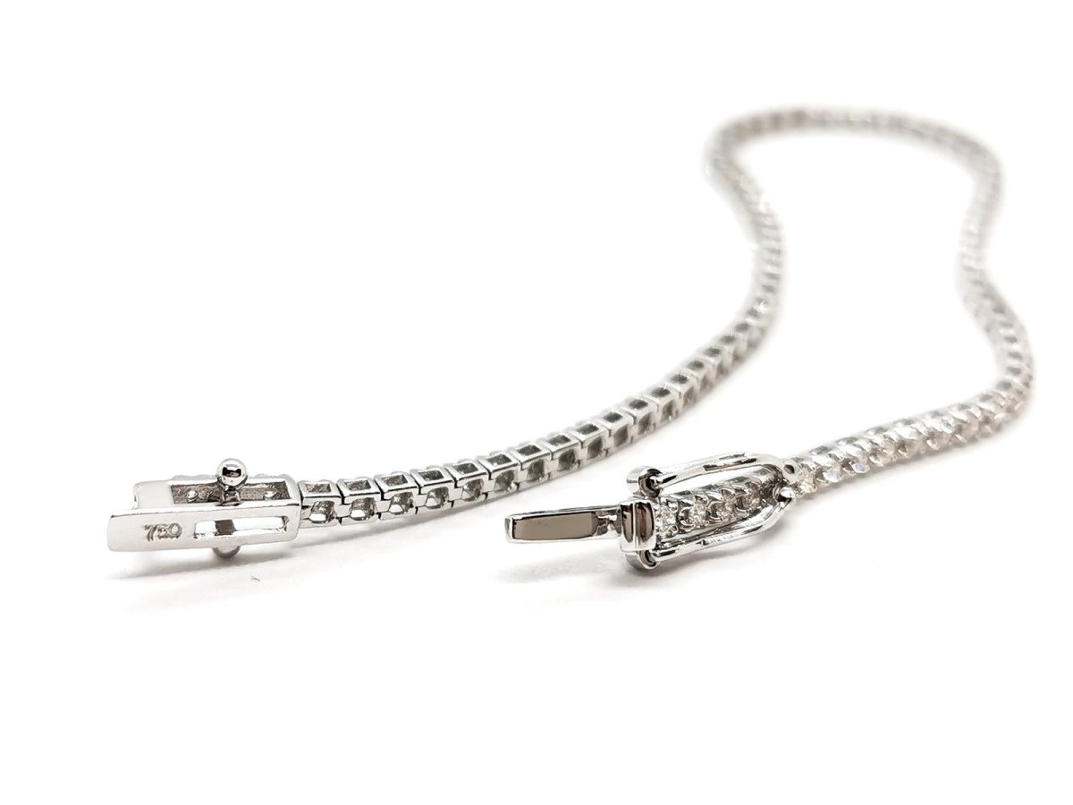 Bracelet Rivière en or blanc et diamant - Castafiore