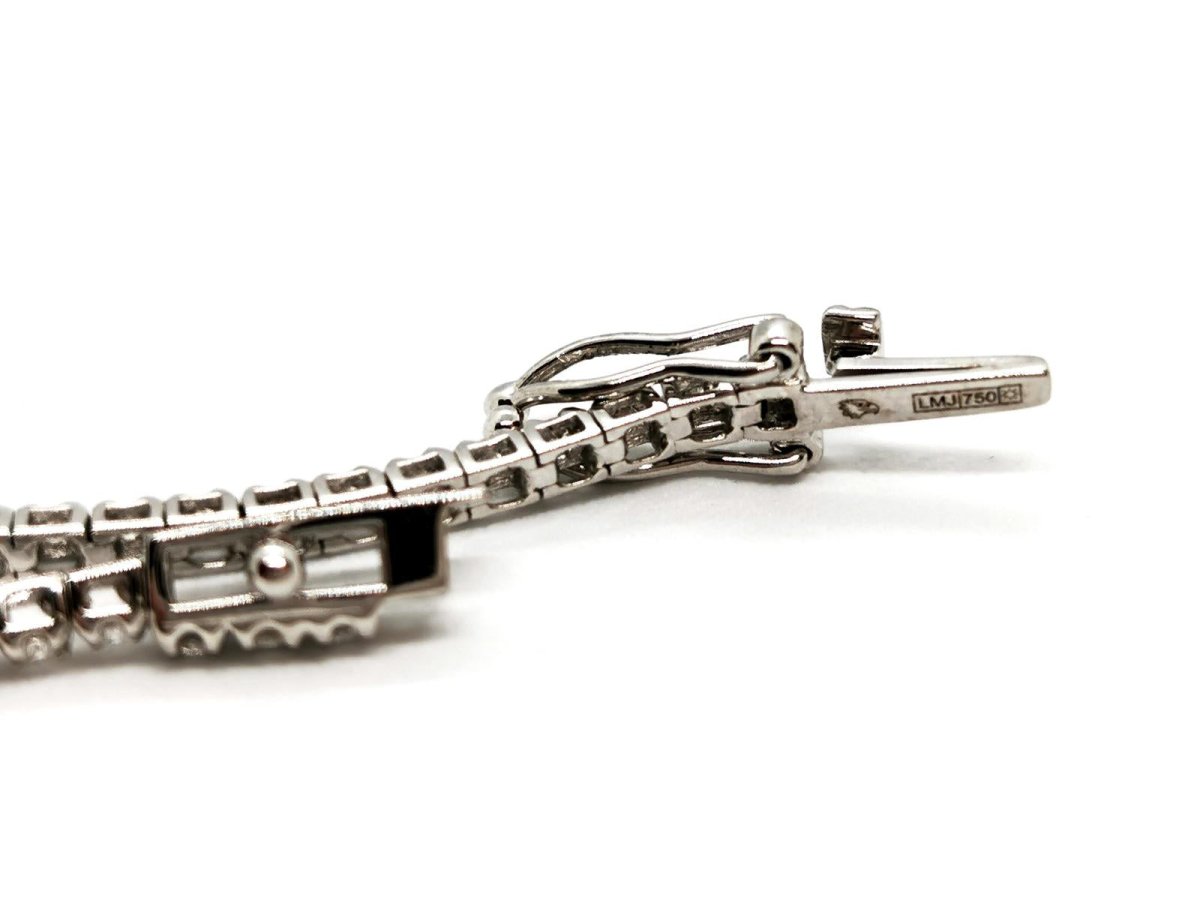 Bracelet Rivière en or blanc et diamant - Castafiore