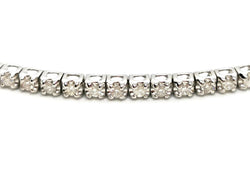 Bracelet Rivière en or blanc et diamant - Castafiore