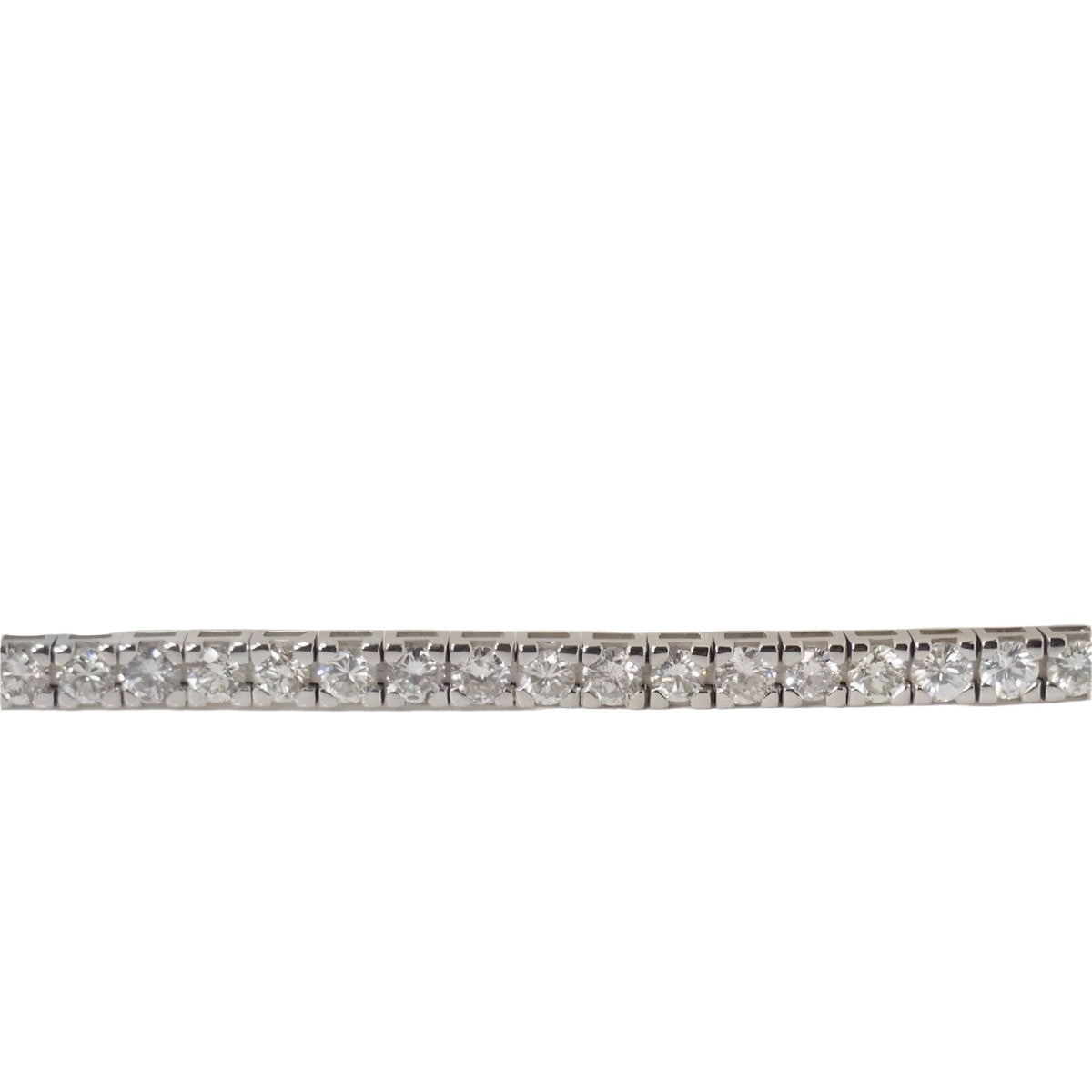 Bracelet rivière en or blanc et diamants - Castafiore