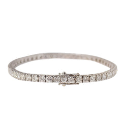 Bracelet rivière en or blanc et diamants - Castafiore