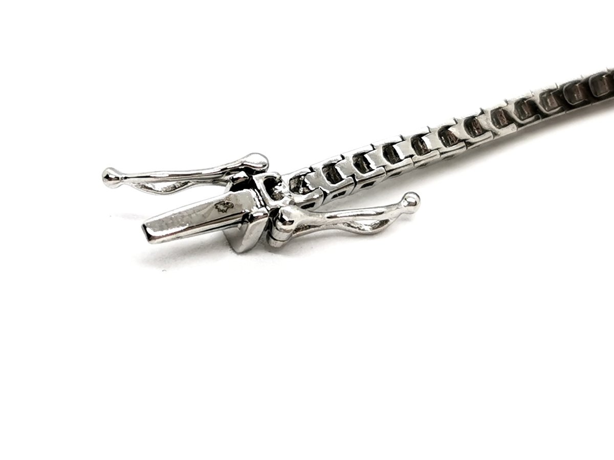 Bracelet Rivière Or blanc Diamant - Castafiore