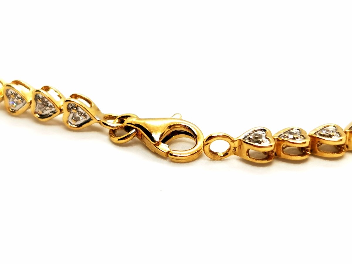 Bracelet Rivière Or jaune Diamant - Castafiore