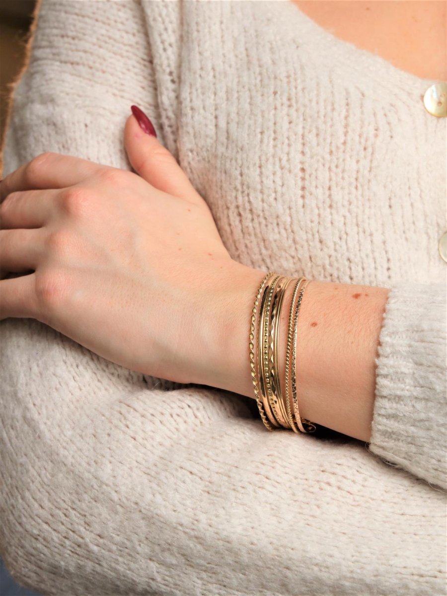 Bracelet Semainier en Or jaune - Castafiore