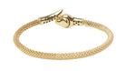 Bracelet Serpent en or jaune et rubis - Castafiore