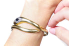 Bracelet serpent saphir Art Deco - Castafiore