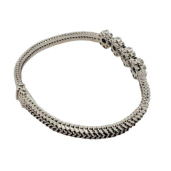 Bracelet Souple en or blanc, saphirs et diamants - Castafiore