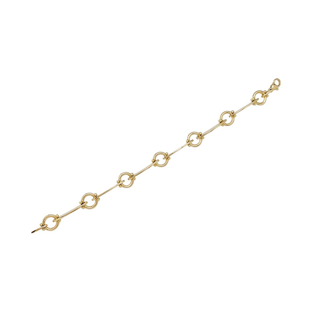 Bracelet souple en or jaune - Castafiore