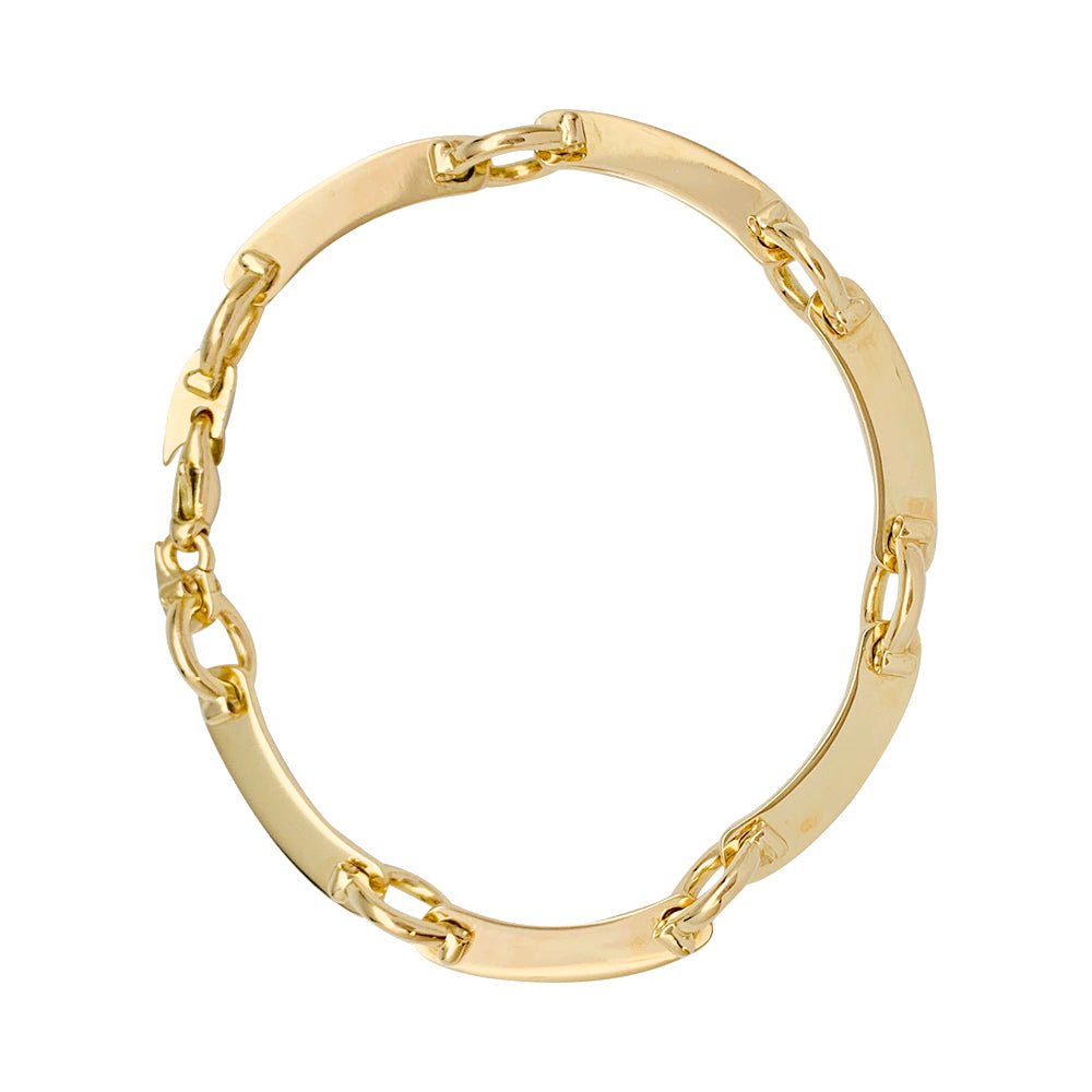 Bracelet souple en or jaune - Castafiore
