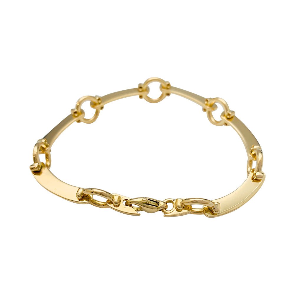 Bracelet souple en or jaune - Castafiore