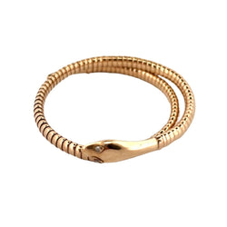 Bracelet Souple REGD AND PAT serpent en or jaune - Castafiore