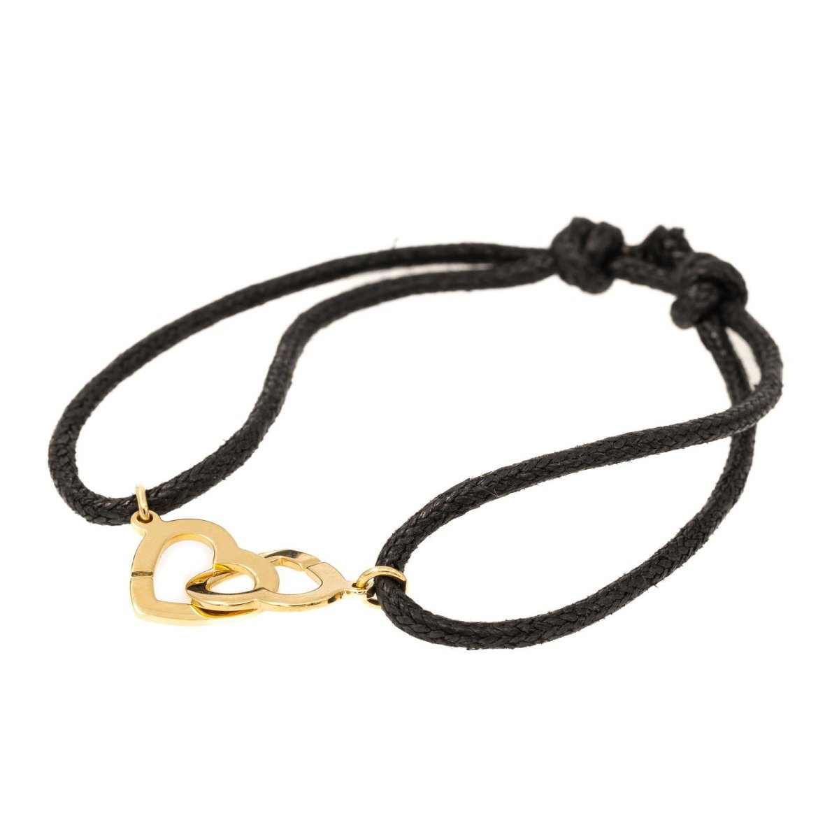 Bracelet sur cordon DINH VAN Menottes, en or jaune - Castafiore