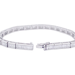 Bracelet Tennis en or blanc et diamant - Castafiore