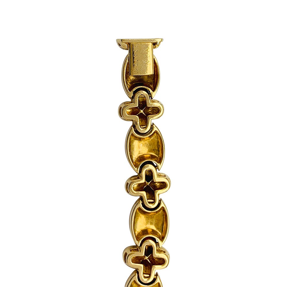 Bracelet Van Cleef & Arpels trèfle en or jaune - Castafiore