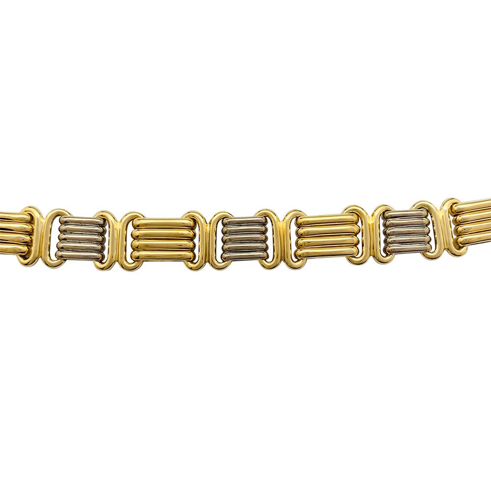 Bracelet Vintage deux ors - Castafiore
