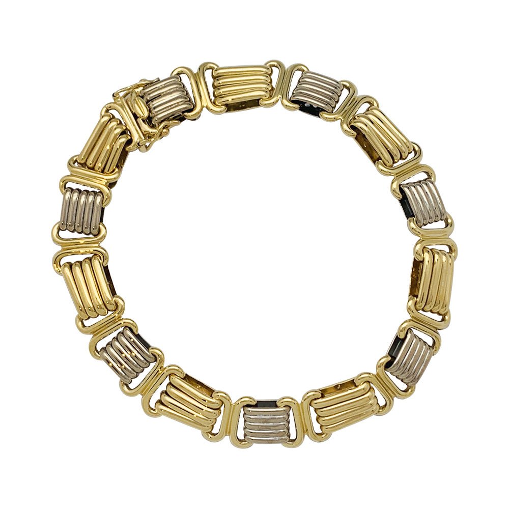 Bracelet Vintage deux ors - Castafiore