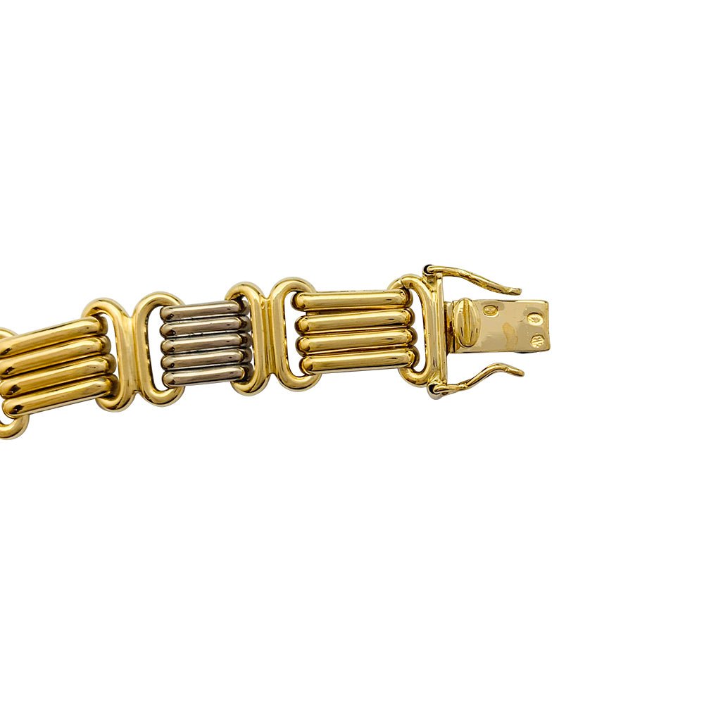 Bracelet Vintage deux ors - Castafiore