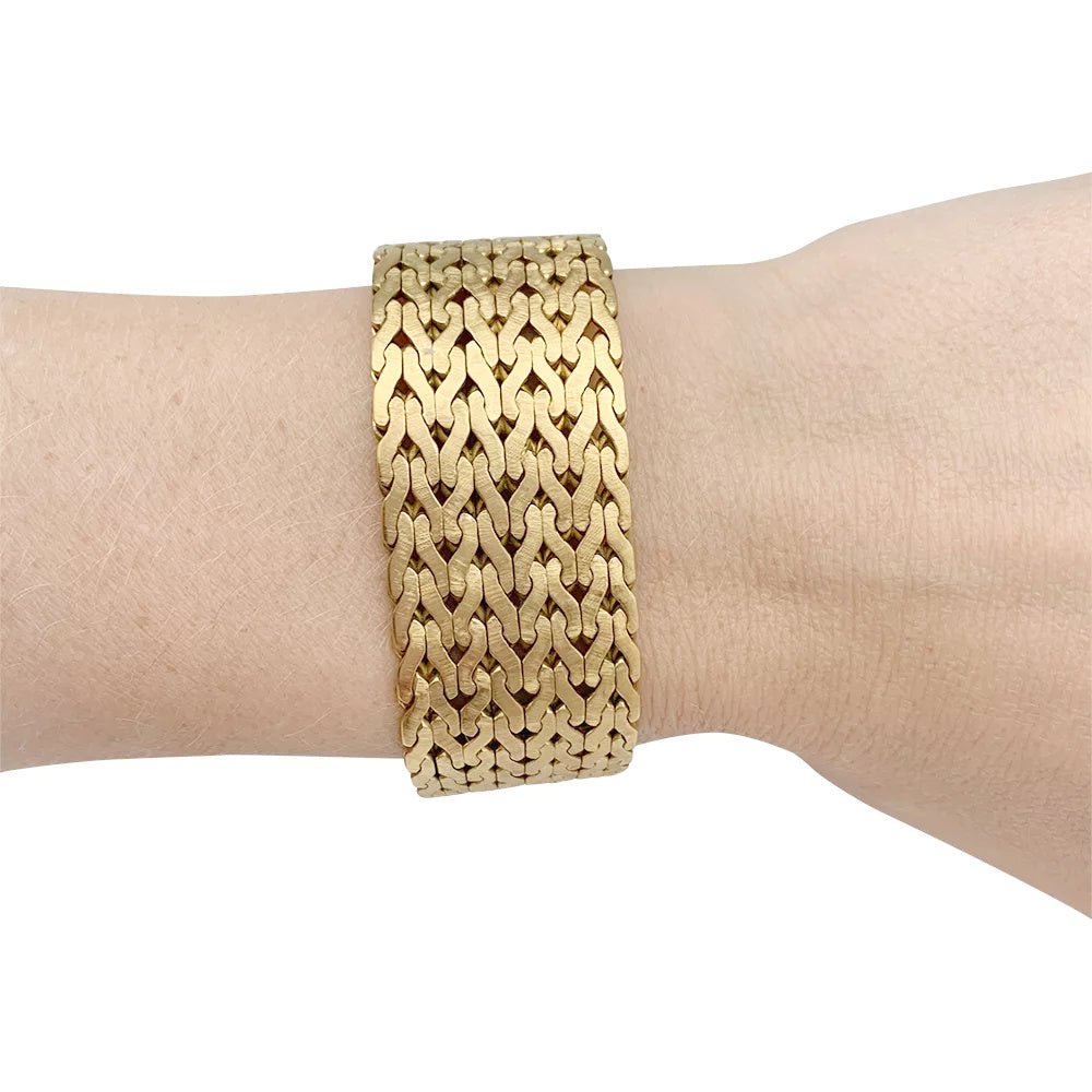 Bracelet vintage or jaune - Castafiore