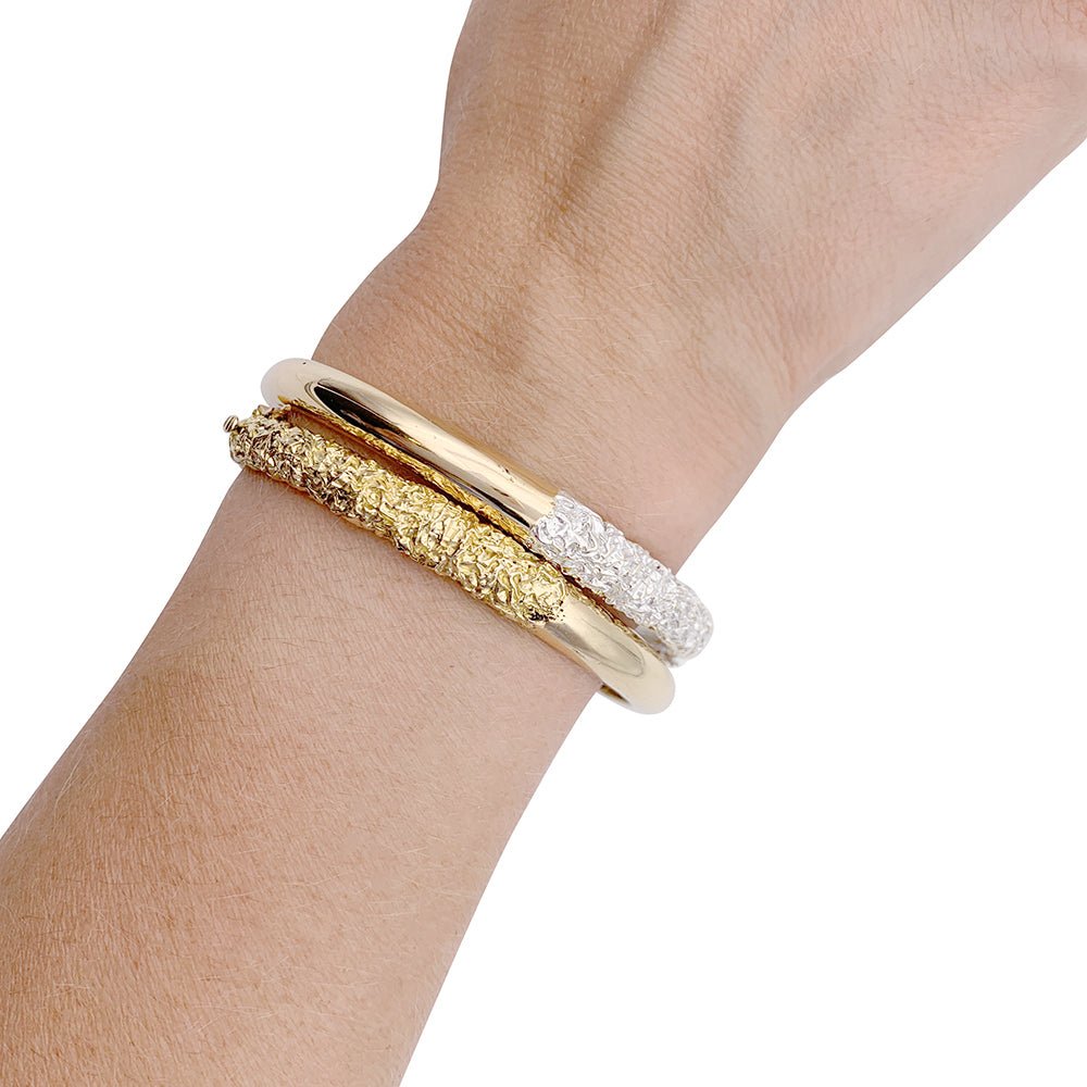 Bracelets joncs en or - Castafiore