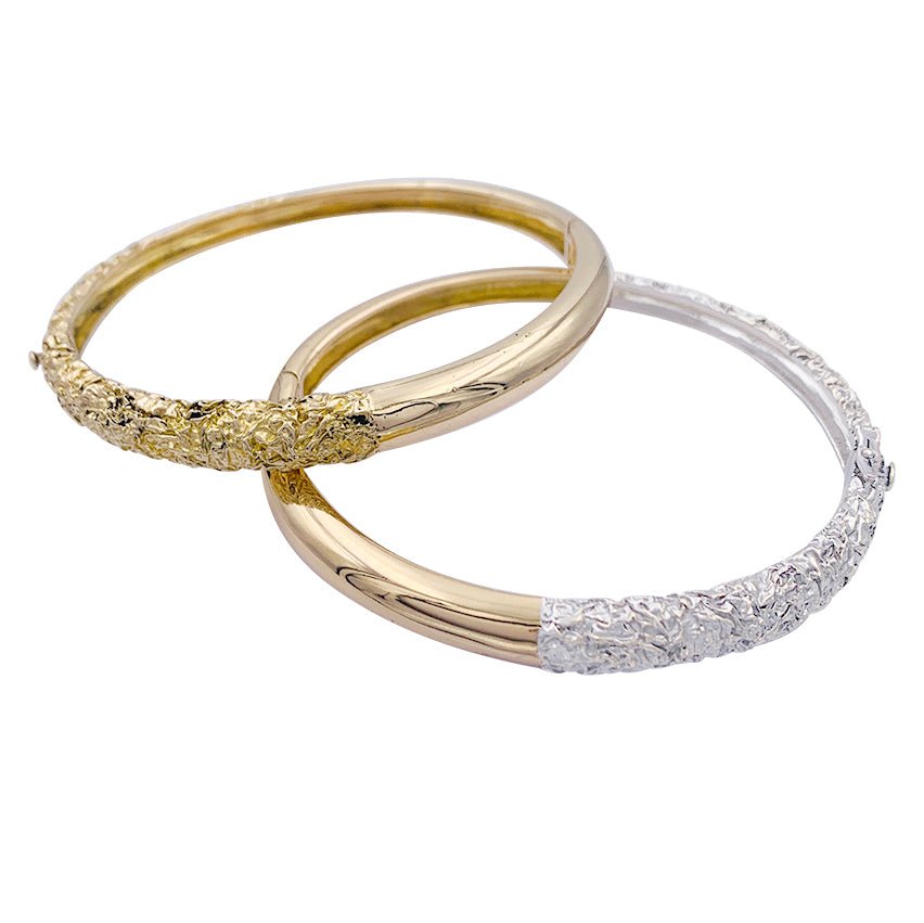 Bracelets joncs en or - Castafiore