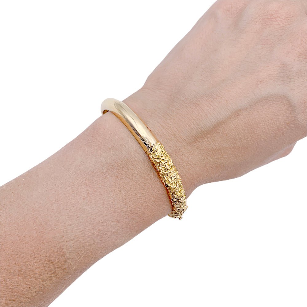 Bracelets joncs en or - Castafiore