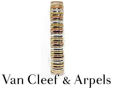 Bracelets or jaune 18K rose et gris 18K Van Cleef and Arpels - Castafiore